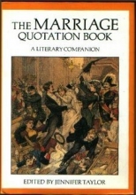 Cover art for The Marriage Quotation Book: A Literary Companion