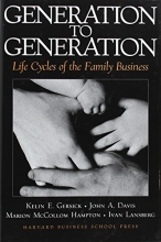 Cover art for Generation to Generation: Life Cycles of the Family Business