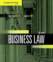 Cover art for Cengage Advantage Books: Fundamentals of Business Law: Summarized Cases