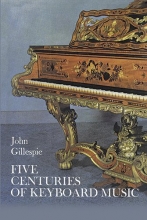 Cover art for Five Centuries of Keyboard Music (Dover Books on Music)