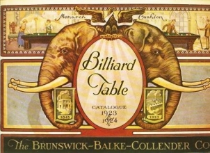 Cover art for The Brunswick-Balke Collender Co. Billiard Table 1923 & 1924