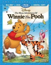 Cover art for The Many Adventures of Winnie the Pooh 