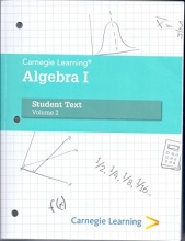 Cover art for Carnegie Learning Algebra 1 Student Text Volume 2