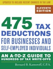Cover art for 475 Tax Deductions for Businesses and Self-Employed Individuals: An A-to-Z Guide to Hundreds of Tax Write-Offs