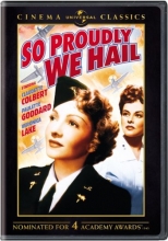 Cover art for So Proudly We Hail: Cinema Classics