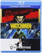 Cover art for V for Vendetta / Watchmen / Constantine  [Blu-ray]