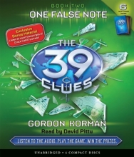Cover art for One False Note (The 39 Clues, Book 2)  - Audio