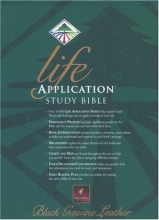 Cover art for Life Application Study Bible, New Translation Bible : Live Out the Promises of Scripture (New Living Translation)