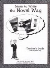Cover art for Learn to Write the Novel Way Teacher's Guide with Answer Key