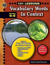 Cover art for 101 Lessons: Vocabulary Words in Context