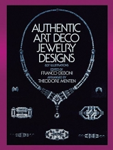 Cover art for Authentic Art Deco Jewelry Designs (Dover Jewelry and Metalwork)