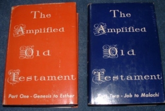 Cover art for The Amplified Old Testament (Part One-Genesis to Esther & Part Two- Job to Malachi)