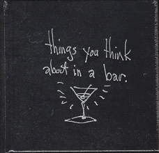 Cover art for THE NAPKIN ART OF TIM BURTON : things you think about in a bar.
