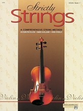 Cover art for Strictly Strings, Bk 1: Violin