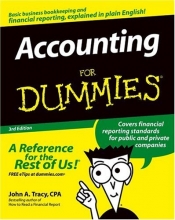 Cover art for Accounting For Dummies (For Dummies (Lifestyles Paperback))