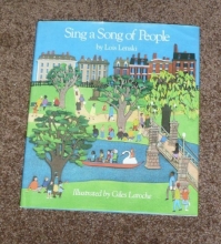 Cover art for Sing a Song of People