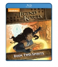 Cover art for The Legend of Korra - Book Two: Spirits [Blu-ray]