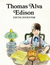 Cover art for Thomas Alva Edison : Young Inventor (Easy Biographies)