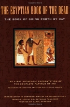 Cover art for The Egyptian Book of the Dead: The Book of Going Forth by Day