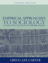 Cover art for Empirical Approaches to Sociology: A Collection of Classic and Contemporary Readings (4th Edition)