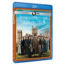 Cover art for Masterpiece: Downton Abbey Season 5 [Blu-ray]