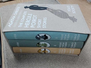 Cover art for The Complete Hercule Poirot Short Stories (3-Volume Slipcase Edition)