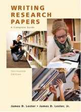 Cover art for Writing Research Papers: A Complete Guide, 13th Edition