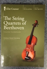 Cover art for The String Quartets of Beethoven (The Great Courses, Number 7240)