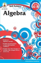 Cover art for Algebra, Grades 6 - 8 (Skill Builders)