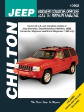 Cover art for Jeep Wagoneer/Commanche/Cherokee 1984-2001 (Chilton's Total Car Care Repair Manuals)
