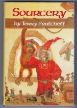 Cover art for Sourcery (Discworld) 1989