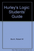 Cover art for Study Guide to Accompany Hurley's A Concise Introduction to Logic, 4th Edition