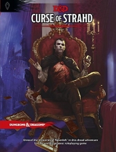 Cover art for Curse of Strahd: A Dungeons & Dragons Sourcebook (D&D Supplement)