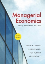 Cover art for Managerial Economics: Theory, Applications, and Cases (Sixth International Student Edition)