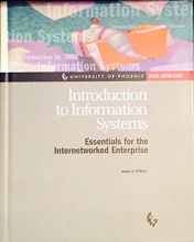 Cover art for Introduction to Information Systems (Essentials for the Internetworked Enterprise)