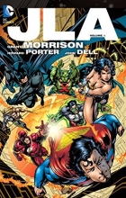Cover art for JLA: The Deluxe Edition, Vol. 1