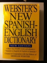 Cover art for Webster's New Spanish-English Dictionary, New Edition