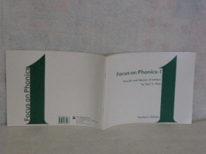 Cover art for Focus on Phonics-1: Sounds and Names of Letters/Teacher's Edition