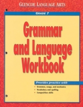 Cover art for Glencoe Language Arts Grammar And Language Workbook Grade 7