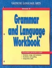 Cover art for Glencoe Language Arts Grammar And Language Workbook Grade 6