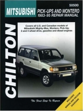 Cover art for Mitsubishi Pick-ups and Montero, 1983-95 (Haynes Repair Manuals)