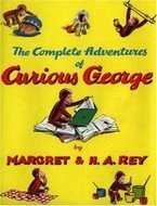Cover art for The complete adventures of Curious George