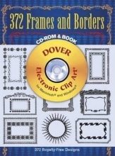 Cover art for 372 Frames and Borders (Dover Electronic Clip Art) (CD-ROM and Book)