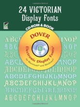 Cover art for 24 Victorian Display Fonts CD-ROM and Book (Dover Electronic Clip Art)