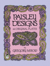 Cover art for Paisley Designs (Dover Pictorial Archive)