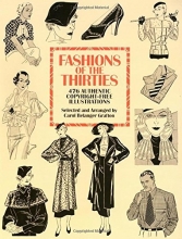 Cover art for Fashions of the Thirties: 476 Authentic Copyright-Free Illustrations (Dover Pictorial Archive)