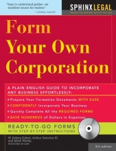 Cover art for Form Your Own Corporation, Fifth Edition