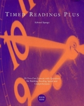 Cover art for Timed Readings Plus:  25 Two-Part Lessons with Questions for Building Reading Speed and Comprehension, Book Four