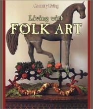 Cover art for Living with Folk Art