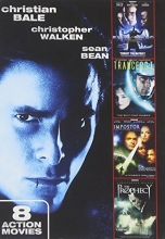 Cover art for 8-movie Action & Sci-fi Pack - Fortress / Total Recall 2070: Machine Dreams /cypher / Convict 762 / Equilibrium / Impostor / The Prophecy / Trancers